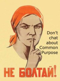Dont chat about Common Purpose